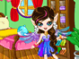 This cute rainbow fairy wants a room makeover. She has so many wonderful ideas about the wall color, floor, furnitures and decorations. Could you give her some wonderful advice? Lets create a fantastic new room for rainbow fairy! Have fun! 